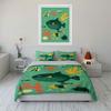 Fish, starfish, coral pattern. Bedding sets Duvet cover sets Duvet covers Pillowcases(1* Duvet Cover 2* Pillowcases without duvet insert)