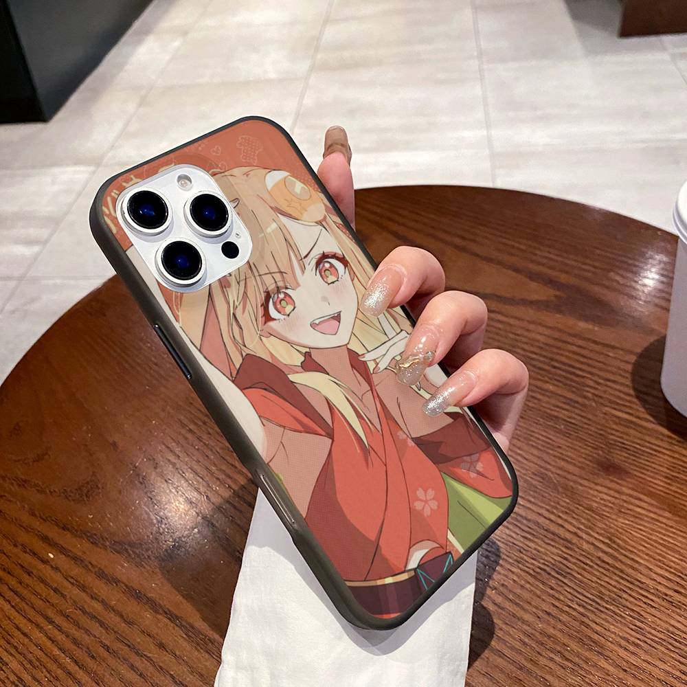 Classic Cosmic Princess Kaguya GL Anime For IPhone 17 16 15 Plus Pro Max 12 14 Plus 11 13 Wave Corrugated Stripe Funda Phone