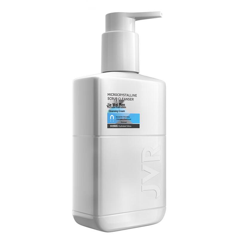 JVR Men's Microcrystalline Exfoliating Facial Cleanser