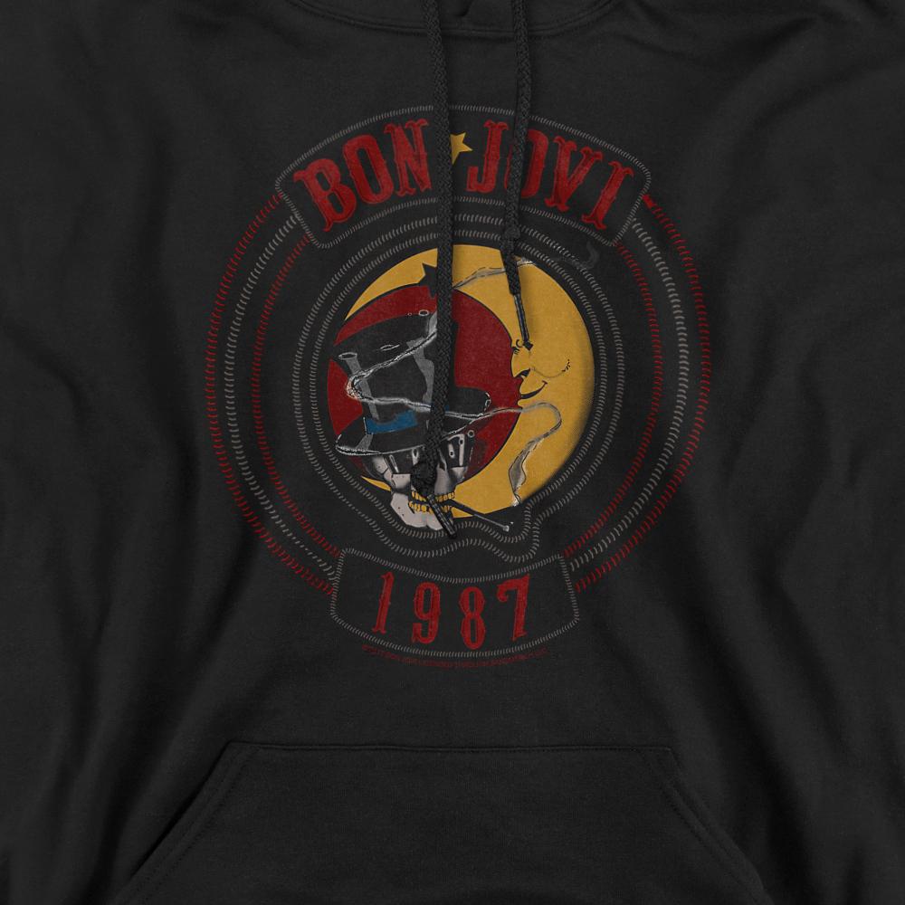 Bon Jovi Unisex Adult 1987 Hoodie