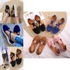 Elegant Women Tassel Round Toe Shoes Casual Flats With T-strap Gladiator Design