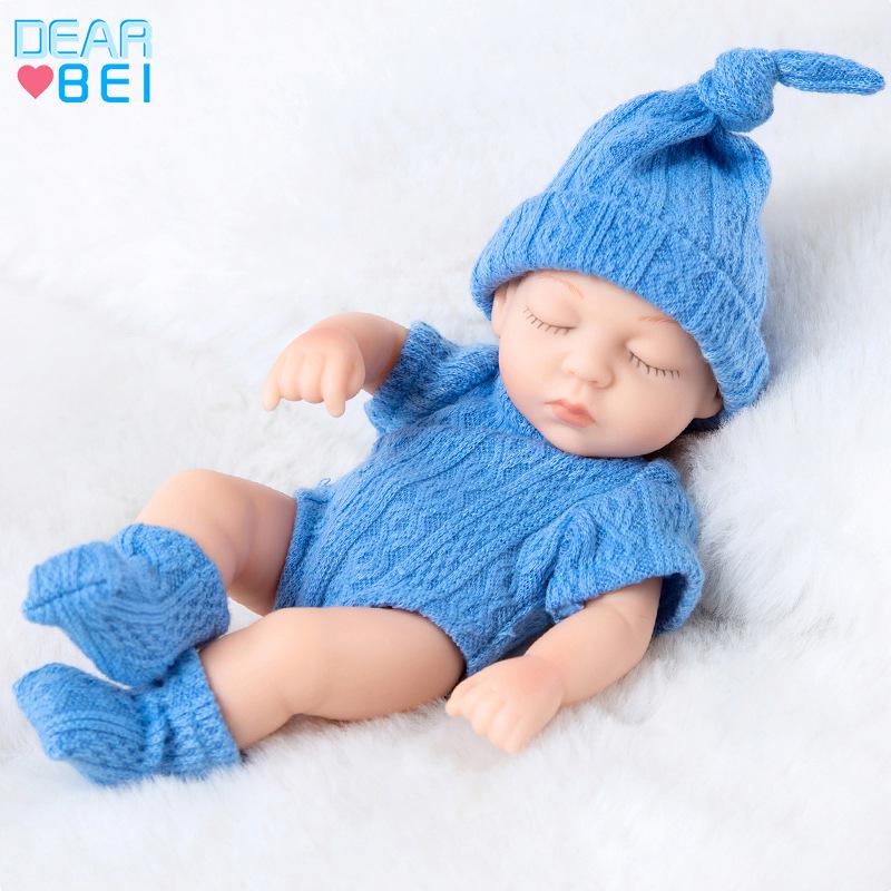 7-Inch Soft Vinyl Reborn Baby Doll Mini Figurine
