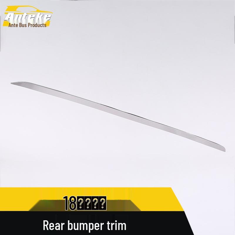 18-Model Wolando Rear Bumper Trim: Anti-Scratch Decorative Strip