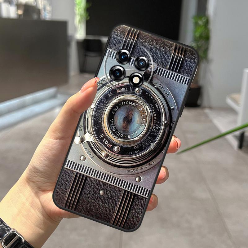 

Retro Nostalgia Camera Case For OnePlus Nord N20 N30 CE 5 3 4 Lite OnePlus 15 13 12 11 10 Pro 10T 13T 13R 15R Cover OnePlus Nord CE2Lite