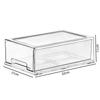 Clear Multilayer Refrigerator Organizer Box for Food, Fruit, Eggs, and Dumplings