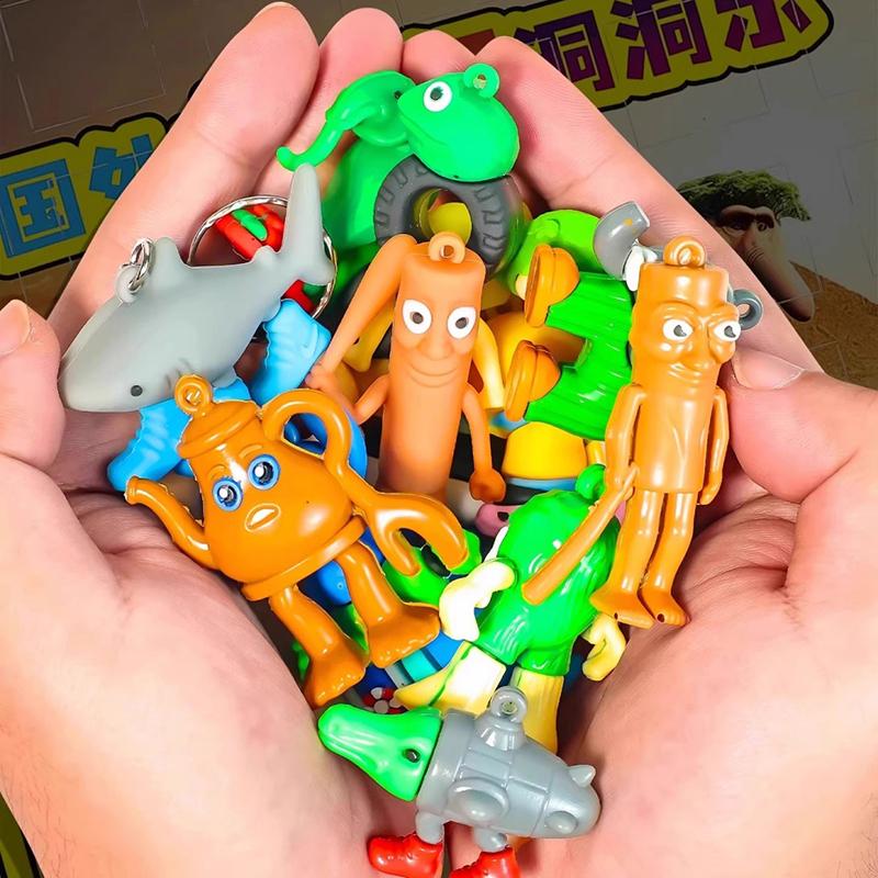 1 Set Tralalero Tralala Figures Italian Brainrot Tung Sahur Figure Blind Box Toy Bombardino Crocodilo Shimpanzini Bananini Model
