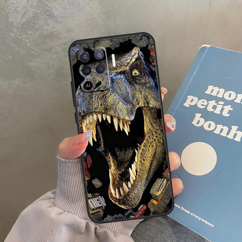 Tyrannosaurus T Rex Dinosaur Case For Oppo A98 A78 A79 A18 A38 A58 A40 A60 A80 A16 A76 A96 A15 A74 A94 A54 A17 A77 Cover
