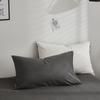 New simple solid color double color grinding series single pillowcase household, no sheets and pillow core