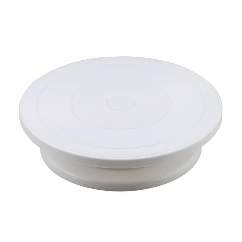 

FAIS DU 6Pcs/Set Plastic Cake Turntable Rotating Cake Plastic Dough Pastry Decorating Stand Rotary Table DIY Pan Baking Tool белый
