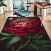 Floral Elegance In Bloom Office Rug Chair Mat, Entryway Carpet, Suitable for Front Door, Bedroom, Living Room, Desk, Holiday Gift
