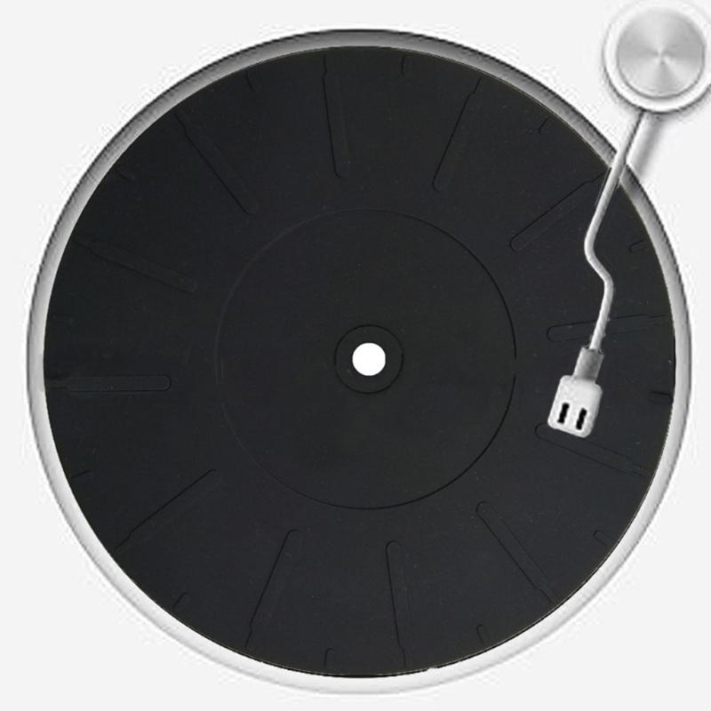 Ultra-Thin Anti-Static 170mm for LP Vinyl Turntable Record Player Pad For Phonographs Silicone Record Slipmat Mat Pad