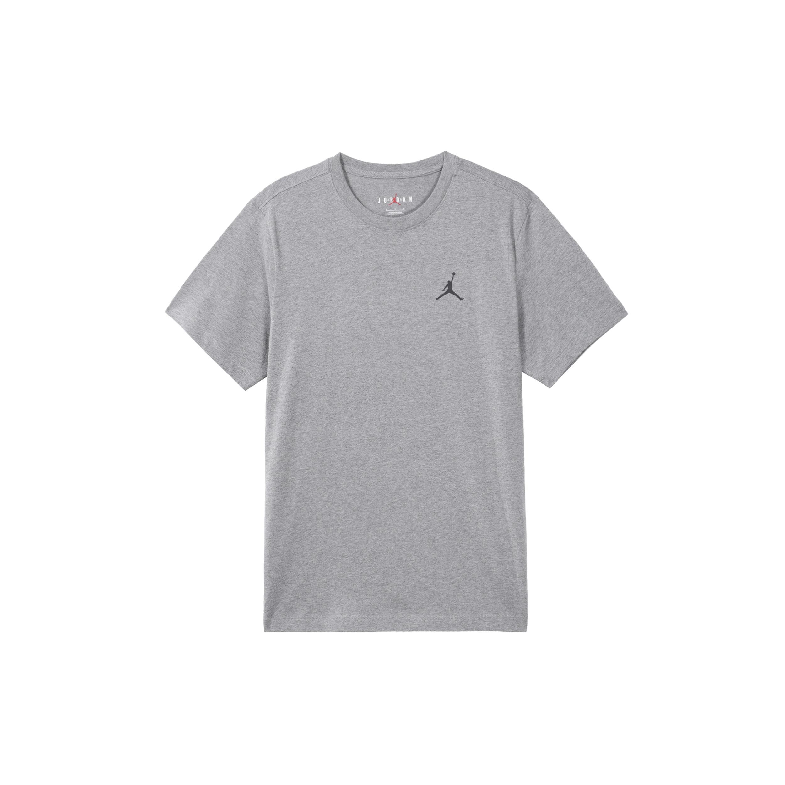Air Jordan Logo T-Shirt Grey Men s FB7469-091 M
