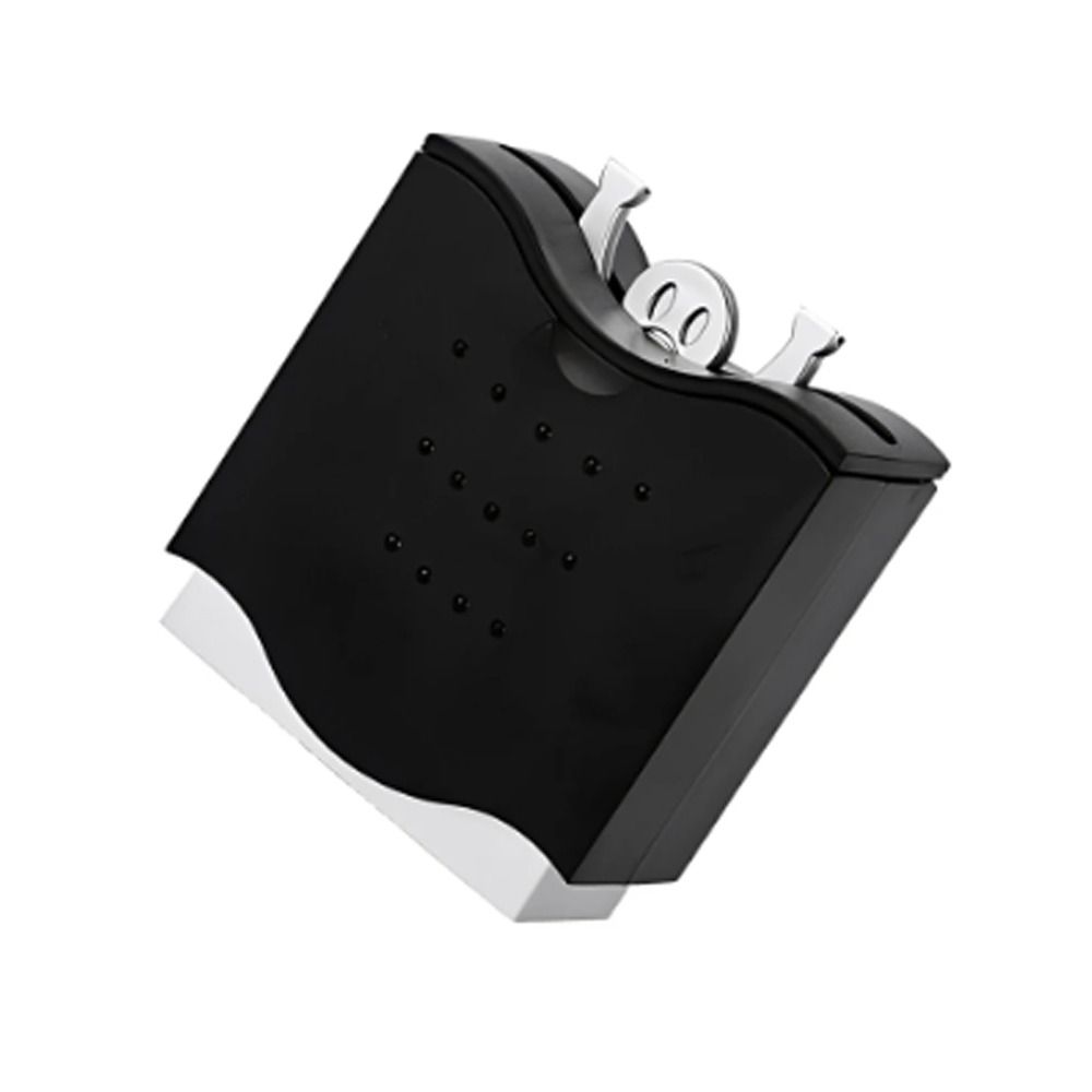 Plastic Toothpick Holders Black Toothpick Storage Case Portable Toothpicks Dispenser Box  Office