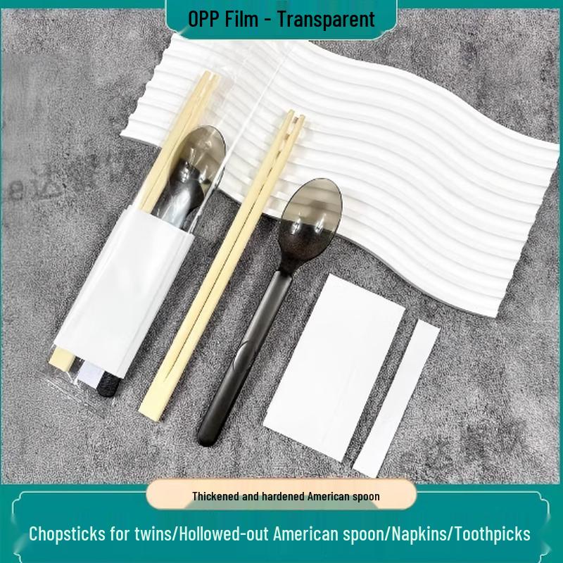 Xingdu Disposable Bamboo Chopsticks and Spoon Set