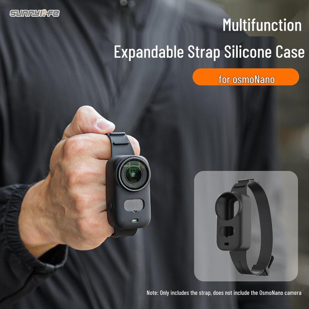 Sunnylife Silicone Wrist Strap for DJI OSMO Nano Thumb Action Camera