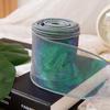 4cm X 10 Yards Iridescent Fishtail Yarn Ribbon, Polyester Lace Tulle for Floral Art & Baking.