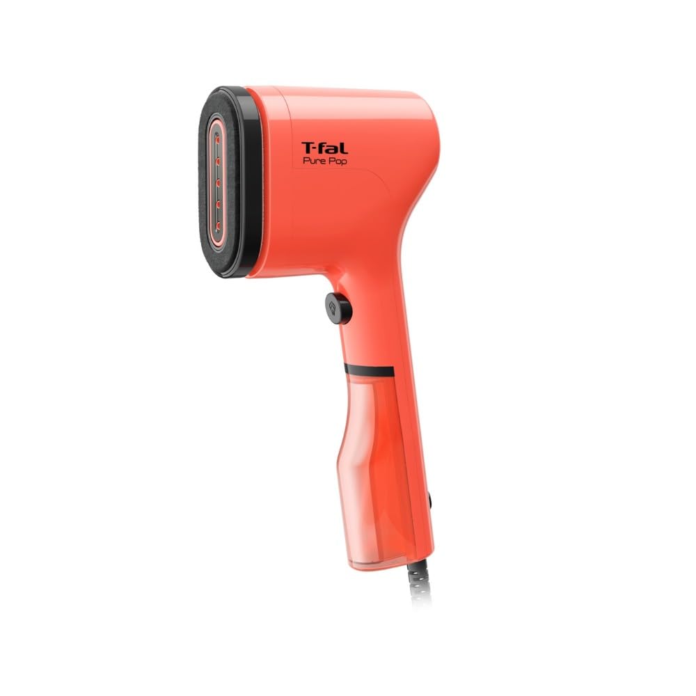 

Tefal Steam Handy Ultra Slim Dust Reversible Pad Coral DT2022J0 Iron, Iron, Lightweight, Body, Deodorizing, Allergen/Pollen Reduction, Removal/Wrinkle