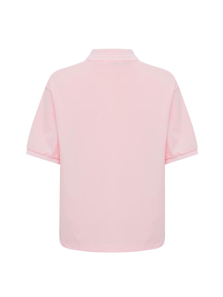 EIDER Cooleats Ice Women'S Short Sleeve Polo Shirt_Light Pink