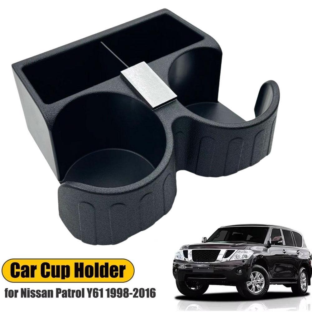 Car Cup Holder For Nissan Patrol Y61 1997-2016 Car Armrest Water Cup Holder Heatproof Drink Holder Car Accessories