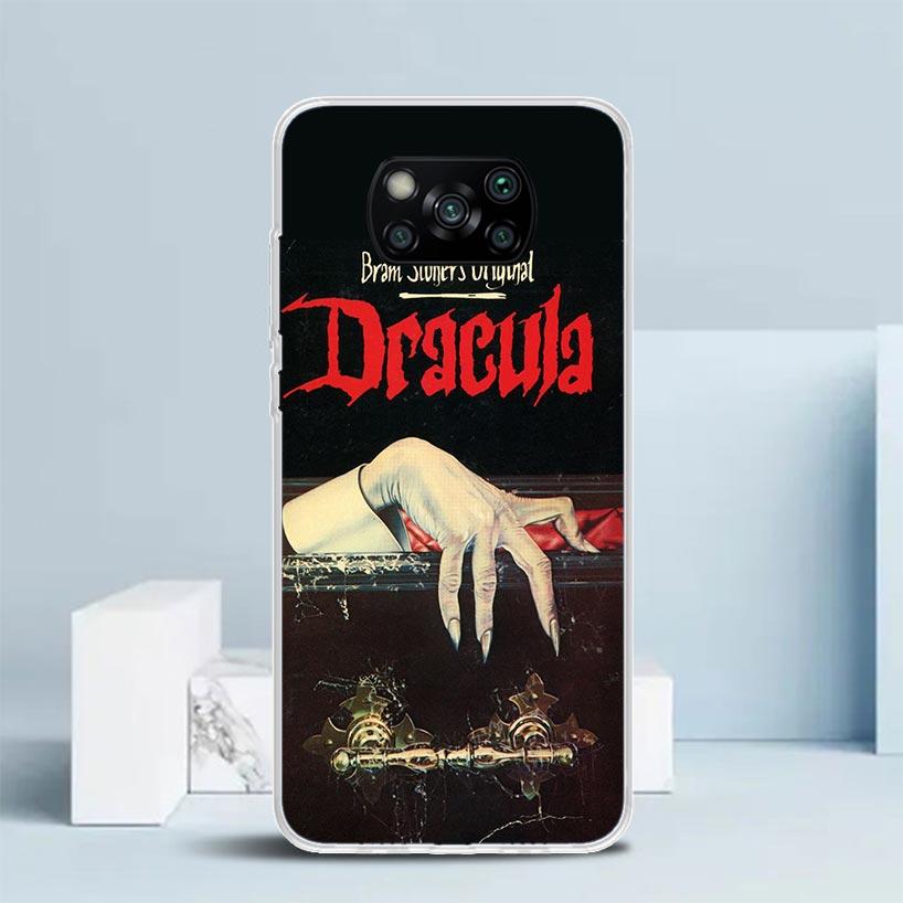 Gothic Vampire Scarlet Art Phone Case For Xiaomi Poco F7 Ultra X5 X6 X7 Pro M7 Redmi 15C 15 13C 13 12C 12 10C 10 10A 9 9C 9A 9T