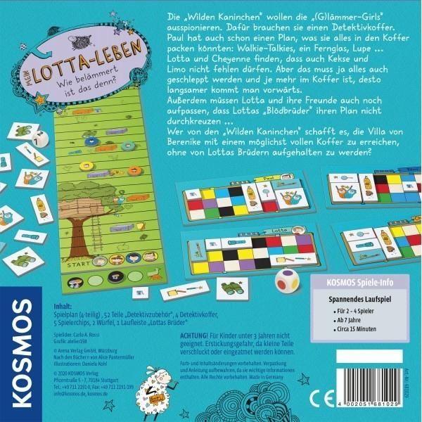 Jeu de société KOSMOS 681029 MON LOTTA LEBEN-WIE BELA„MMERT - Vert - Pour adultes et enfants