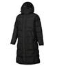 Unirex Airball Long Padded Long Down Jacket [Black]