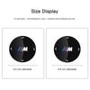 45/48mm Car Multimedia Knob Sticker Anti Scratch Cover For BMW 1 2 3 4 5 7 Series X1 X2 X3 X5 X4 X6 X7 F25 F26 G06 G05 E46 E90