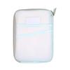 A4 Stationery Storage Bag Double-layer Mesh Zipper Bag Large Capacity Organizer Folders School Office Supplies Stationary Bag