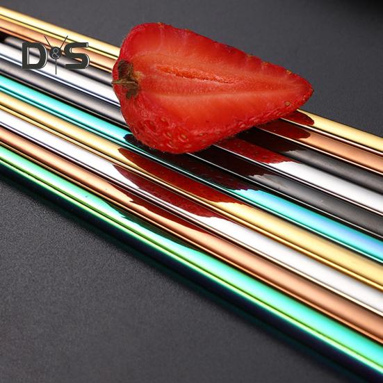 1 Pair 5 Styles Food Chopsticks Rust Proof Practical Portuguese Style Tableware Food Chopsticks
