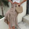 Damesmode Casual Zomer Effen Kleur Print Rokken