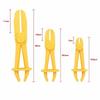 3PCS Nylon Hose Pinch Off Pliers Red Blue Yellow Fuel Line Clamp Tool  Repair Workers