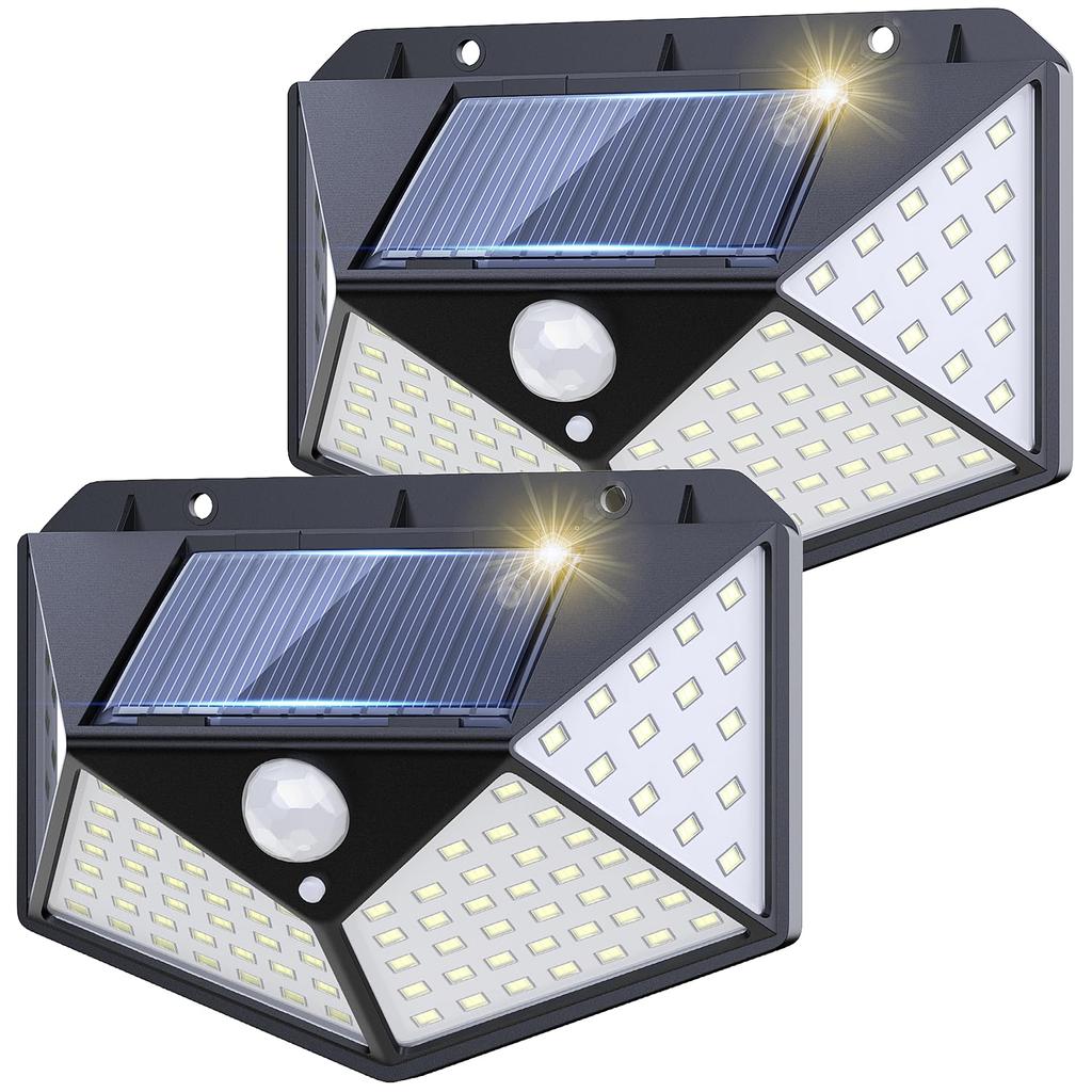 Outdoor Waterproof Solar Light New 3 Intelligent Automatic Solar Sensor Large Capacity Solar Zero Electricity for Parking and Power Outages [2025