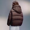 Chuyu Damen Kapuzenjacke Ultraweich Puffer Daunenjacke