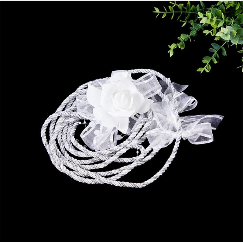 Elegant Lazo Ceremony Rope for Western Wedding Handwoven Soft Texture Handfasting Cord Adjustable Length Lassos Rope