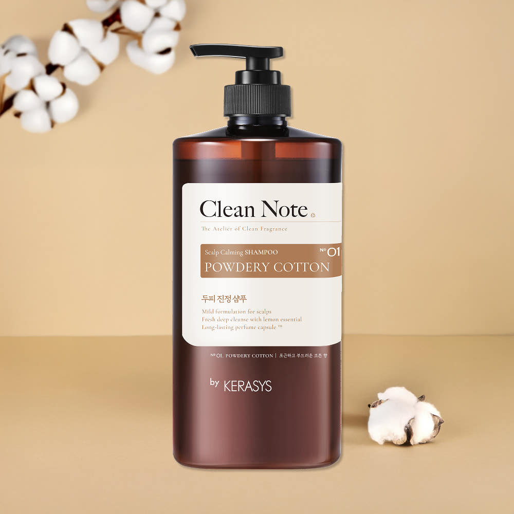 KERASYS Clean Note Perfume Shampoo Powdery Cotton 1L