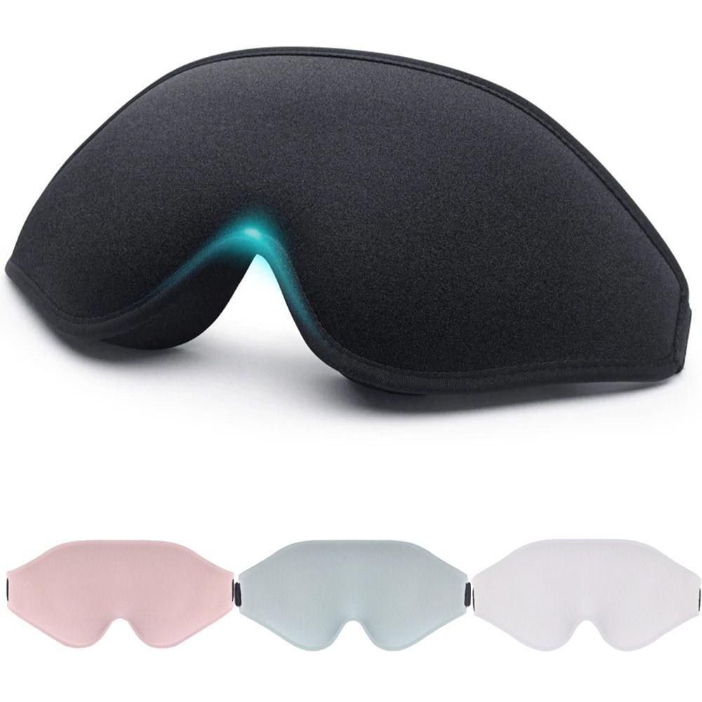 Tief geformte 3D Schlaf-Augenmaske Ohne Druck Augenbinde Augenklappe Augenabdeckung Ruhehilfe