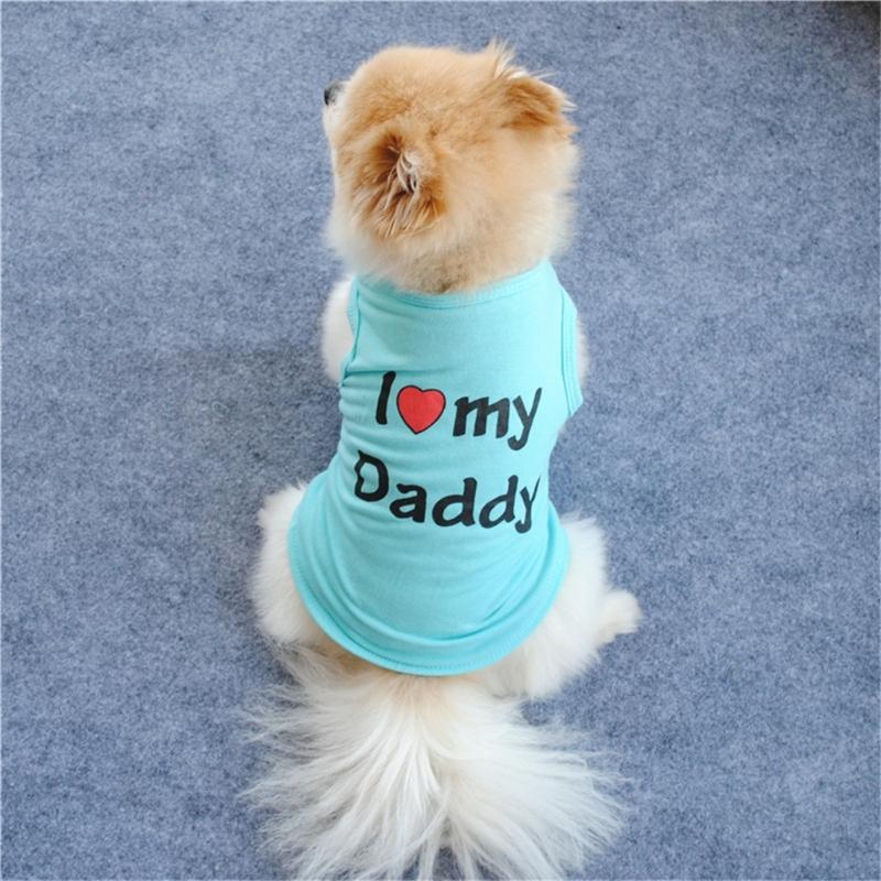 Dog Spring T-shirt Indoor Outdoor Use Clothes Sweatshirt Outfit Summer