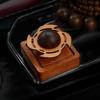 Solid Wood Aroma Diffuser & Essential Oil Car Scent Base