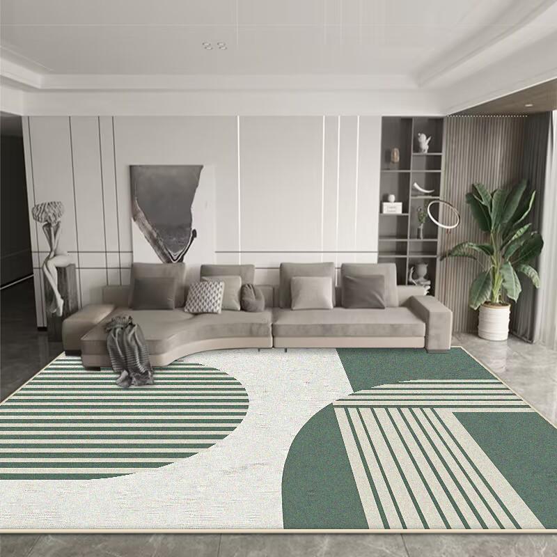 Nordic Green Carpet Living Room Decoration Bedroom Large Area Lounge Rug Home Coffee Tables Floor Mats 200x300 Room Decor Modern