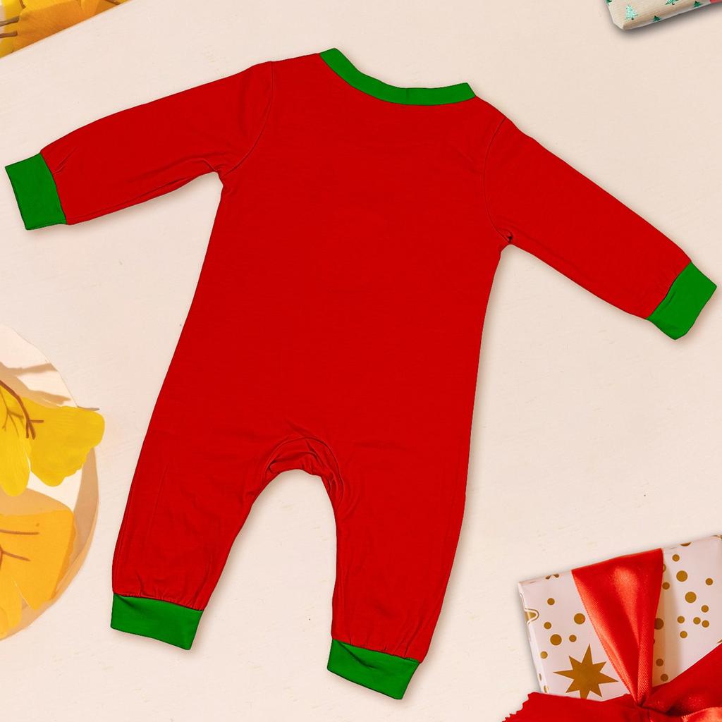 Christmas Parent Child Family Set Home Furnishings Christmas Pajamas Two Piece Set