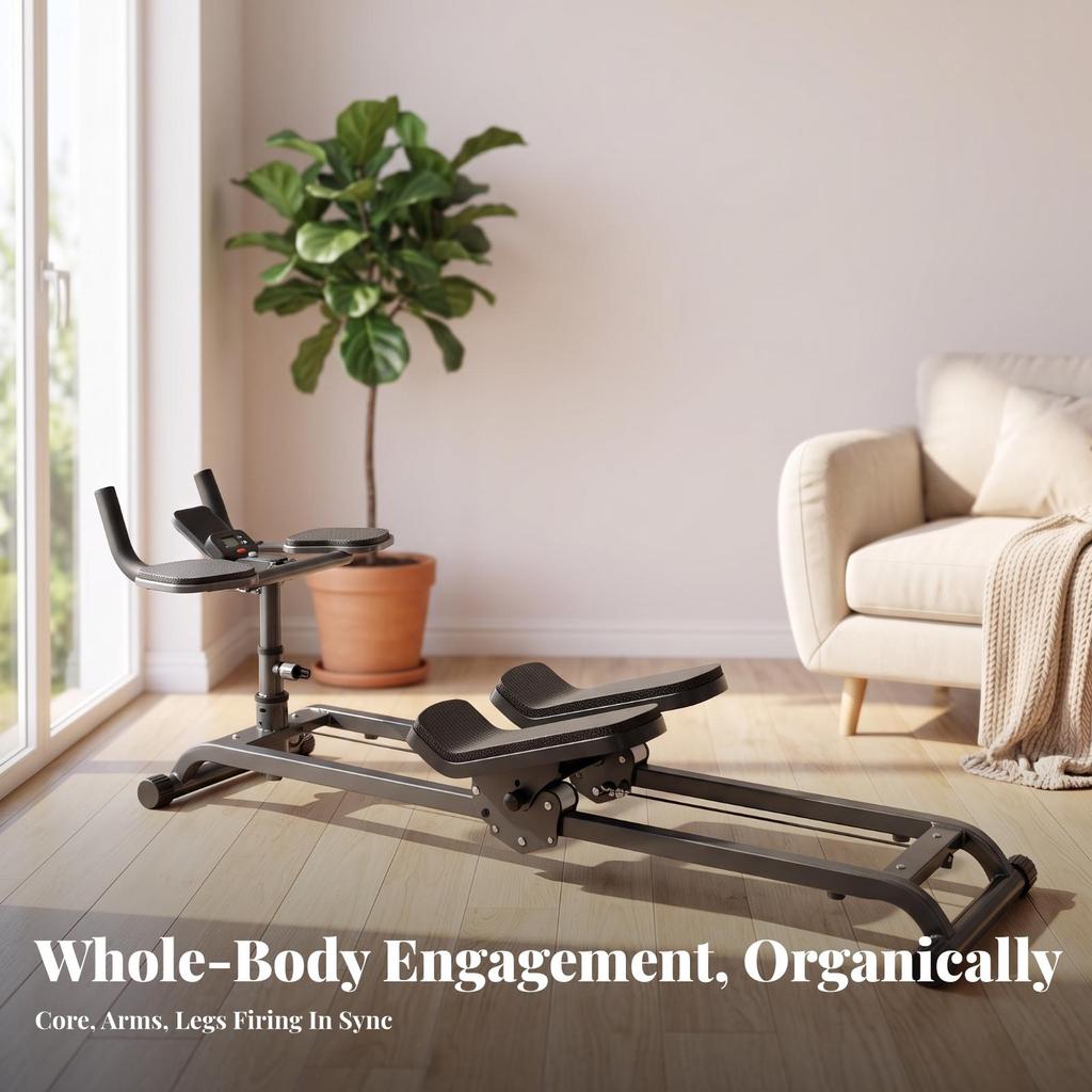 Fitness Machine with Body Support Compact for Adults