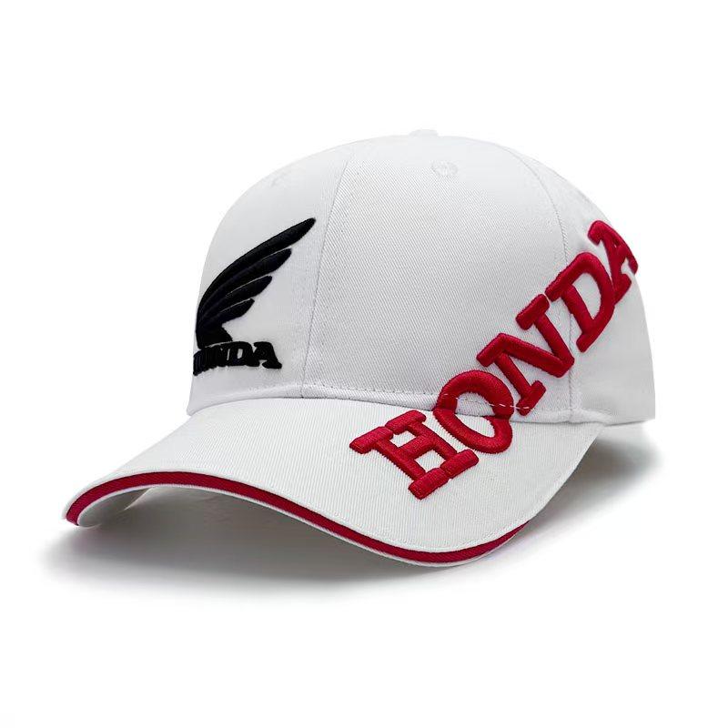 Honda Embroidered Baseball Cap HRV Hat Cross-Country Race Car Team Moto GP Racing Man Woman Outdoor Motorcycle Sunhat Wholesales