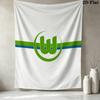 Vfl Wolfsburg Wall Tapestry Aesthetic Wall Hanging Printed Fabric Blanket Decorative Tapestries For Bedroom Living Room Home Decor