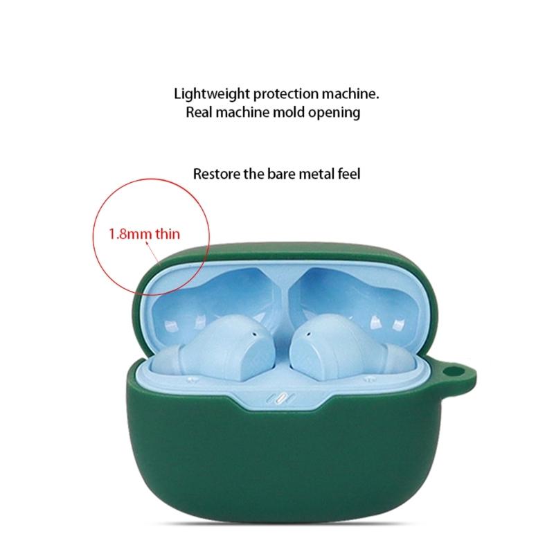 Kompatibel mit JBL Wave Beam Kopfhörer-Abdeckung – stoßfeste, kratzfeste Schutzhülle, waschbares Gehäuse, staubdichte Schalen