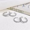 Stern Mond Einfach Trend Paar Ring Nische Design Hohes Gefühl Offener Ring Persönlichkeit Klein Frisch Ring