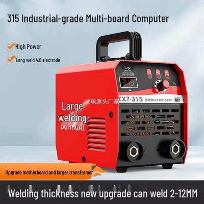 Portable Electric Welder 315: Industrial & Household Use, Multi-Plate, Long Weld, 220v/380v