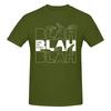 Armin Van Buuren Blah Business Casual T-Shirt Retro Minimalistisch Unifarben Basic T-Shirt