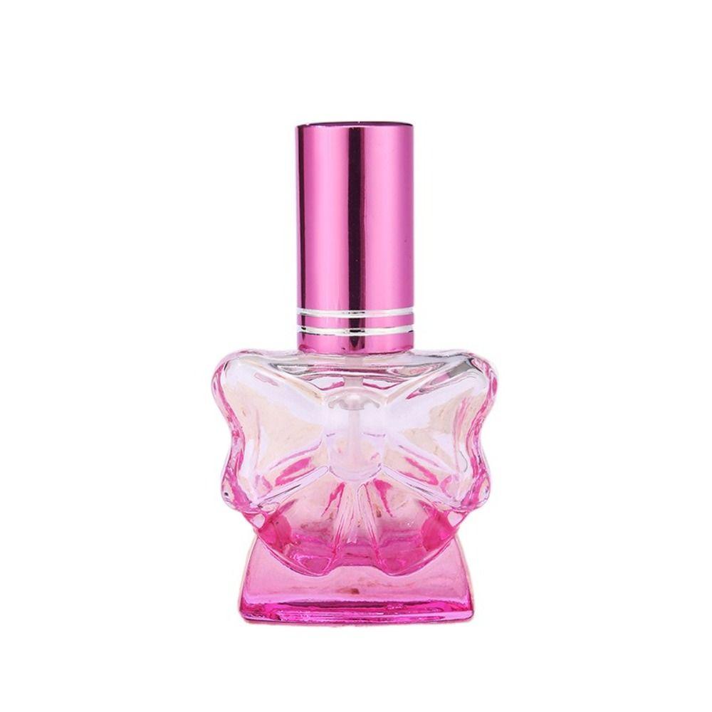 Bowknot Shaped 15ml Glass Spray Bottle Luxury Perfume Atomizer Perfume Refillable Bottle  Travel