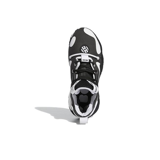 New Adidas Harden Vol.6 Abrasion Resistant Low Top Performance Basketball Shoes Black White Teenagers GV8775