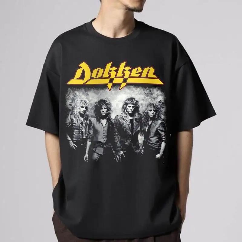 Dokken Black Members T Shirt D65513